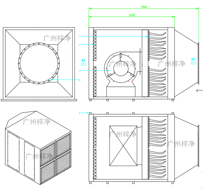增壓新風(fēng)柜設(shè)計(jì)方案